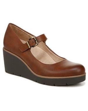 Naturalizer Adore Mary Jane Wedge - Brown