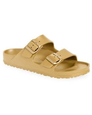 Birkenstock Arizona Essentials Waterproof Slide Sandal( - Metallic