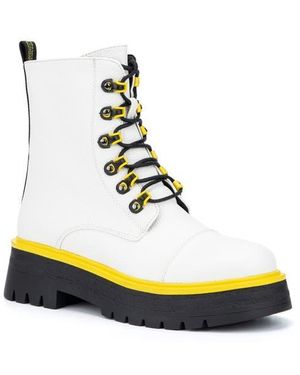 TORGEIS Sandy Side Zip Combat Boot - Black