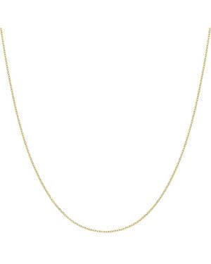 FUZION CREATIONS 14K Cable Chain Necklace - Metallic