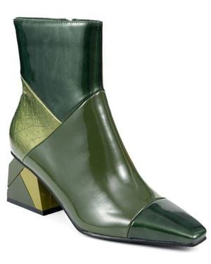 Ninety Union Sienna Colorblock Bootie - Green