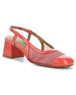 Fly London Soki Slingback Pump - Red