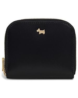Radley Small Percy Grove Leather Zip Wallet - Black