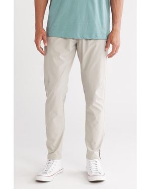Hurley Exist Icon Water Repellent Zip Hem Pants - Natural