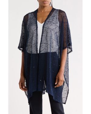 Vince Camuto Popcorn Texture Topper - Blue