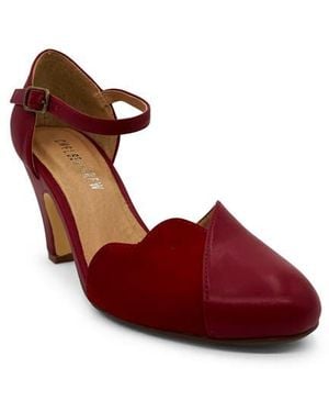 Chelsea Crew Lover Ankle Strap Pump - Red