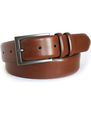 Boconi Double Loop Leather Belt - Brown