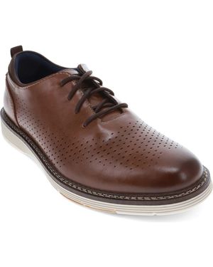 Dockers Elkton Plain Toe Oxford Sneaker - Brown