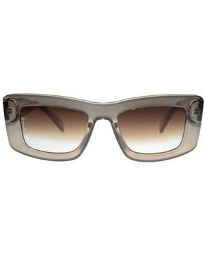 OTRA EYEWEAR Marsha 148Mm Square Sunglasses - Natural