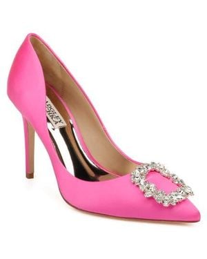 Badgley Mischka Cher Crystal Embellished Pump - Pink