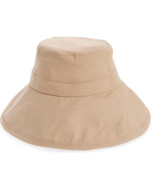 Nordstrom Rack Wide Brim Bucket Hat - Natural