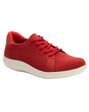 Alegria By Pg Lite Dandie Knit Sneaker - Red