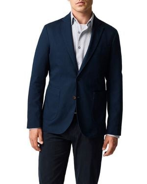 Rodd & Gunn Airtex Brushed Softie Sport Coat - Blue
