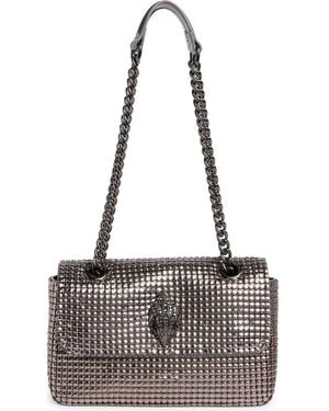 Kurt Geiger Kensington Chainmail Crossbody Bag - Metallic