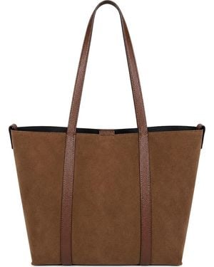 Persaman New York Emelie Suede Tote - Brown