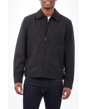 London Fog Athens Hipster Water Resistant Jacket - Blue