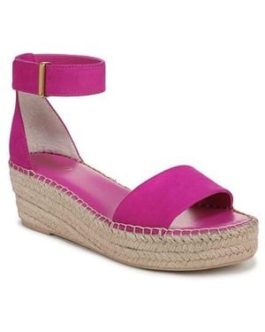 Franco Sarto Pela Espadrille Platform Sandal - Pink