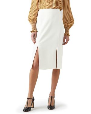 LK Bennett Sky Pencil Skirt - White
