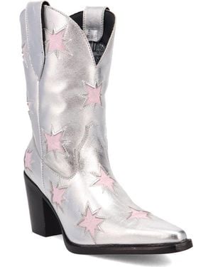 Dingo Starburst Western Boot - Metallic