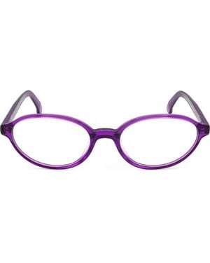 Retrosuperfuture 53Mm Round Optical Glasses - Purple