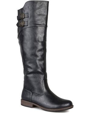 Journee Collection Journee Tori Riding Boot - Black