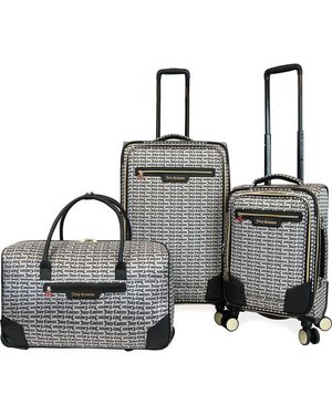 Juicy Couture Evelyn 3-Piece Luggage Set - Black