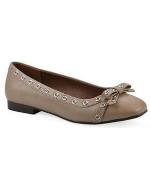 White Mountain Bodhi Ballet Flat - Brown