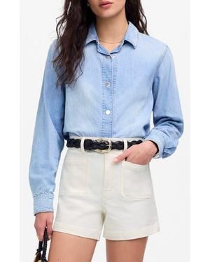 Madewell The Denim Emmett Shorts - Blue