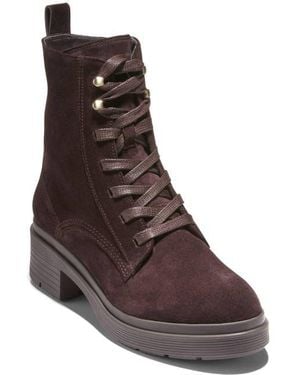 Cole Haan Cherise Lug Sole Boot - Brown