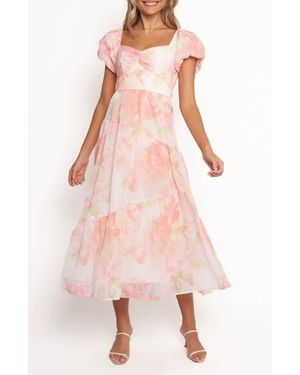 Petal & Pup Lumis Midi Dress - Pink