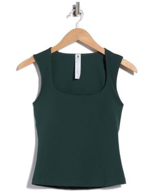 90 Degrees Interlock Monroe Tank - Green