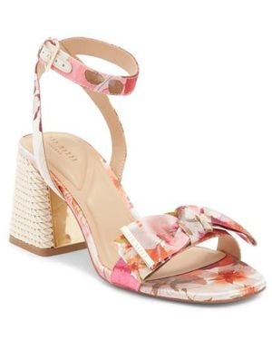 Ted Baker Giana Block Heel Sandal - Pink