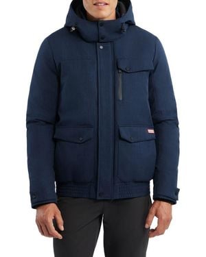 HUNTER Liverpool Midweight Jacket - Blue