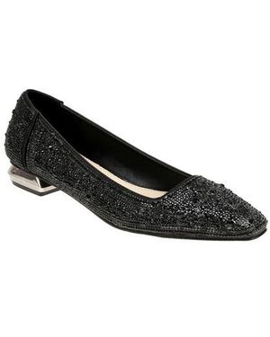 Lady Couture Fever Rhinestone Flat - Black