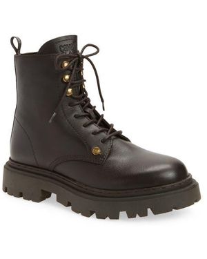 Roberto Cavalli Braise Combat Boot - Brown