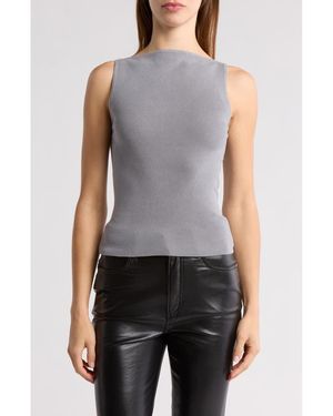 Leith Reversible Compact Tank - Gray