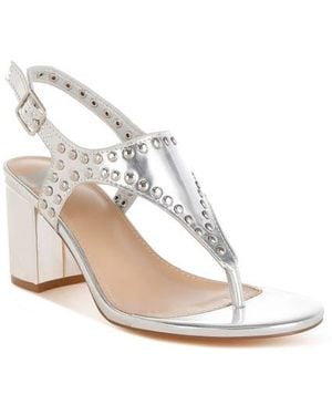 Rag & Co Chan Studded Sandal - White