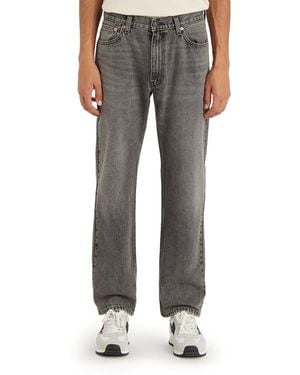 Levi's 555 Relaxed Straight Leg Jeans - Gray