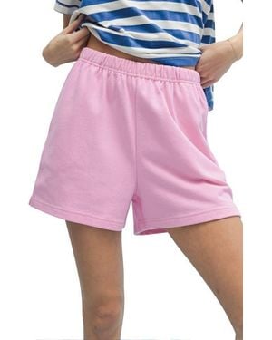 Wishlist French Terry Shorts - Pink