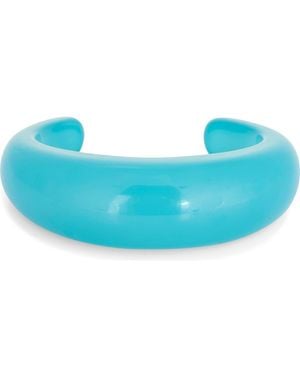 Leith Puffy Cuff Bracelet - Blue