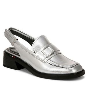 Sarto Gianna Slingback Loafer - White