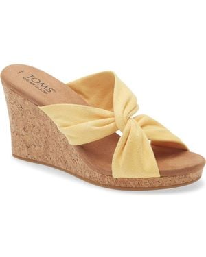 TOMS Serena Slide Sandal - Natural