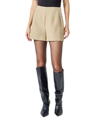 Endless Rose High Waist Shorts - Natural