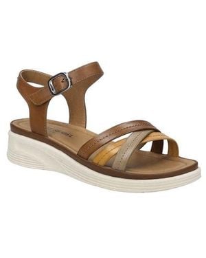 Josef Seibel Sevran Ankle Strap Platform Wedge Sandal - Multicolor