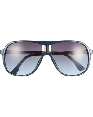 Vince Camuto Carerra 132Mm Gradient Shield Sunglasses - Blue