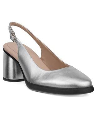 Ecco Sculpted Lx 55 Slingback Pump - White