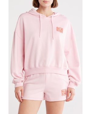 Billabong Lazy Daze Crop Hoodie - Pink