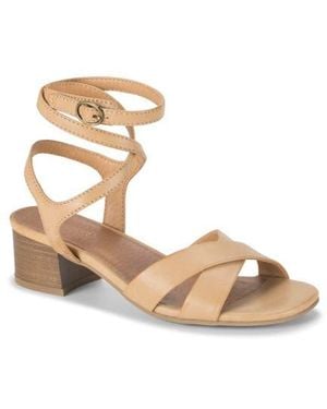 BareTraps Valerie Ankle Strap Sandal - Natural