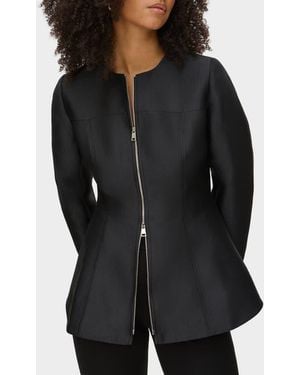 ALIGNE Dara Collarless Jacket - Black