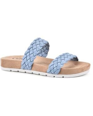 White Mountain Truly Slide Sneaker - Blue